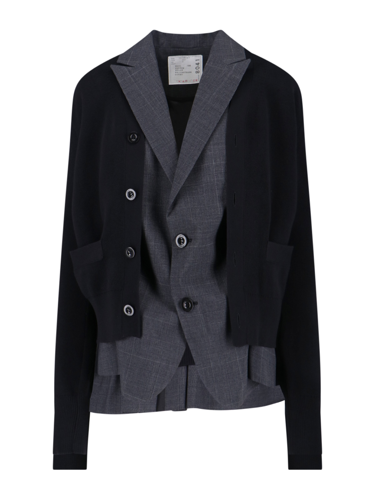 SACAI 더블 레이어 카디건 25 08041