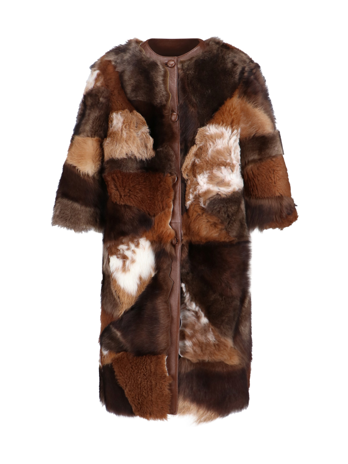 PRADA 양가죽 코트 56A194 OOO 170T