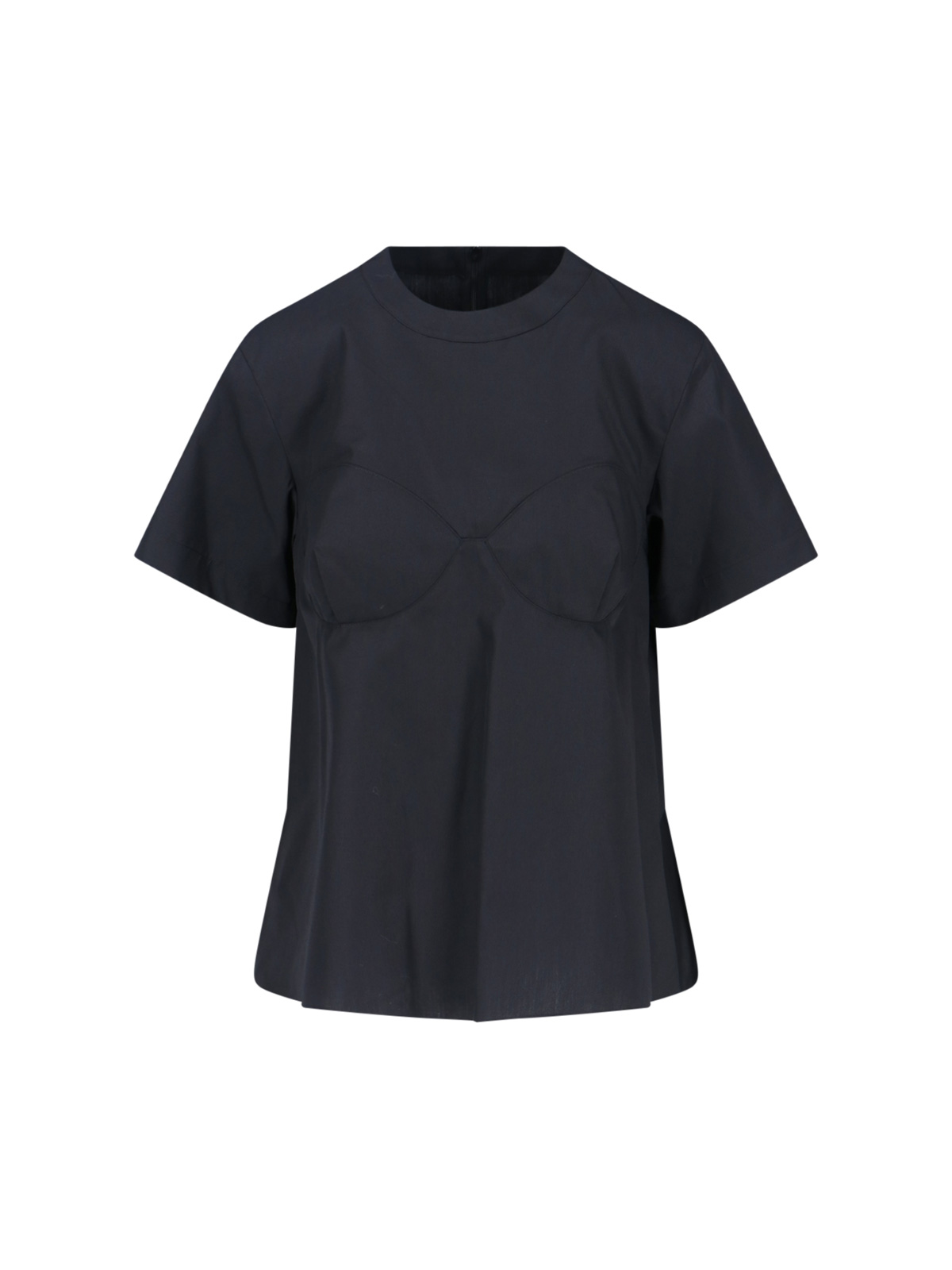 SACAI 코튼 블렌드 티셔츠 25 08168