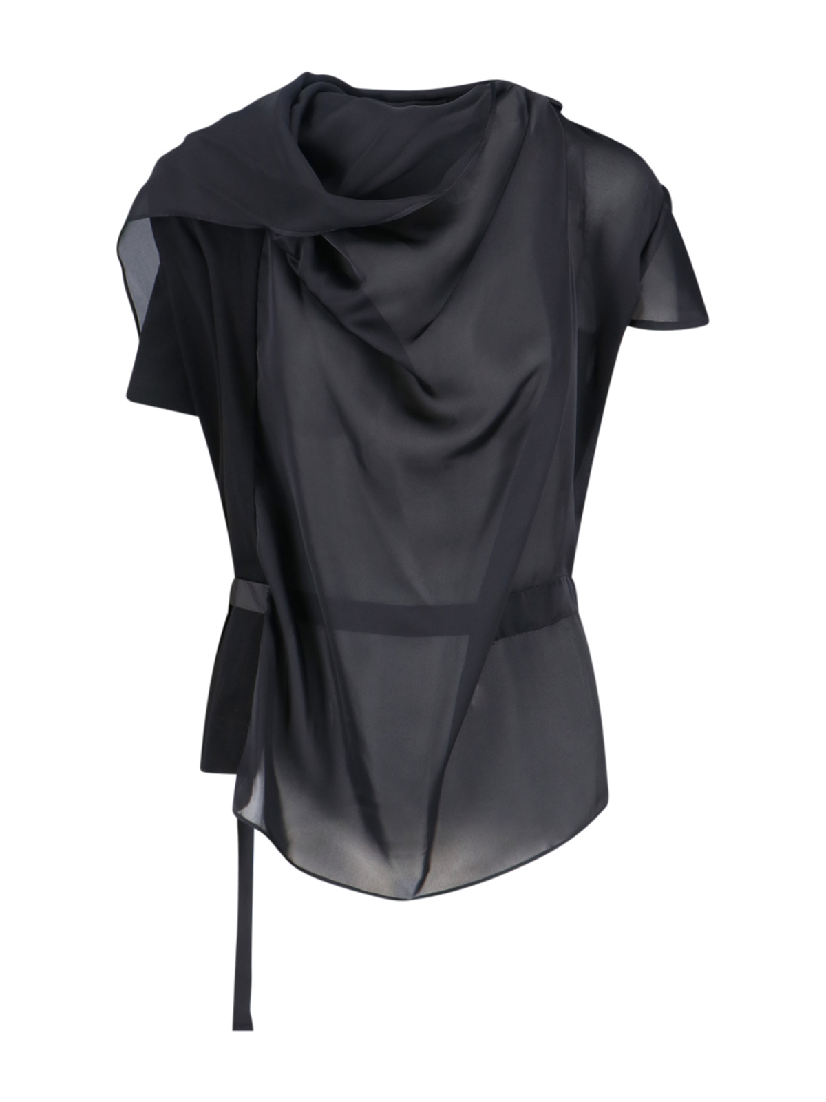 SACAI 버클 티셔츠 25 08180