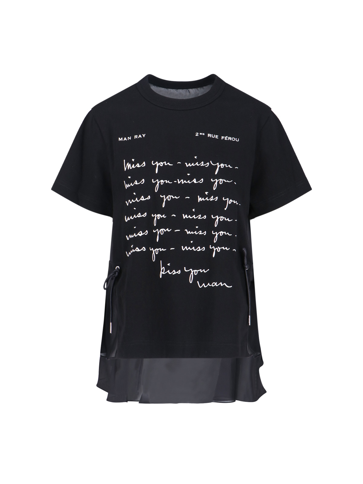 SACAI 로고 티셔츠 25 08187