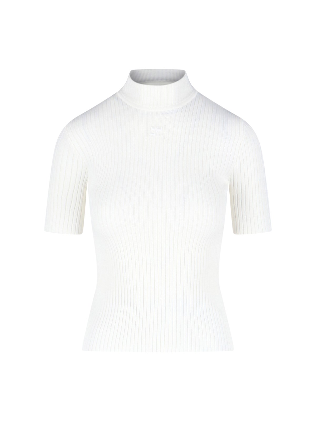 Courrèges Courreges Sweaters In Bianco