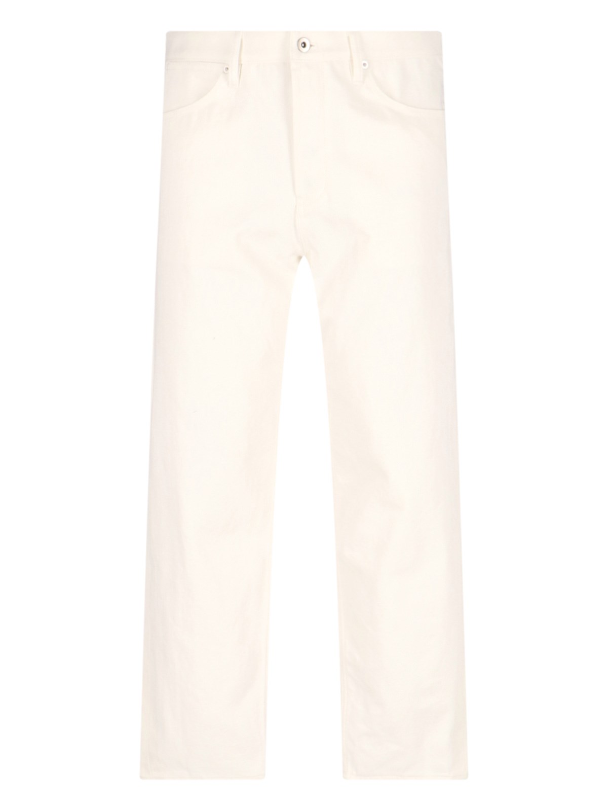 Jil Sander Straight-leg Denim Pants In White