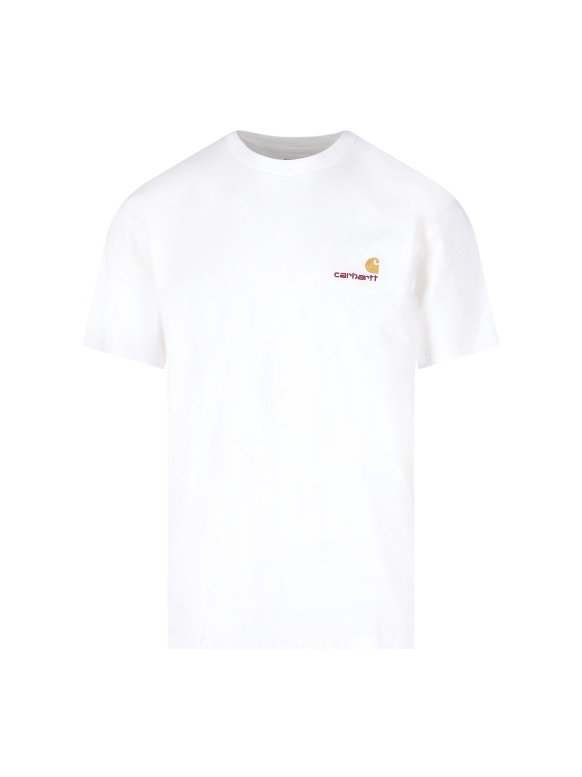 Carhartt American Script T-shirt In Bianco