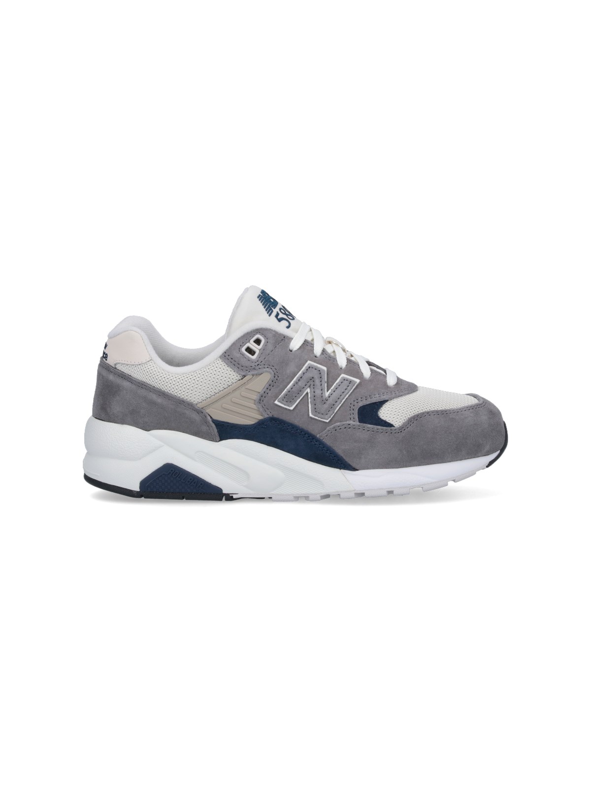 Shop New Balance 580 Sneakers In Gray
