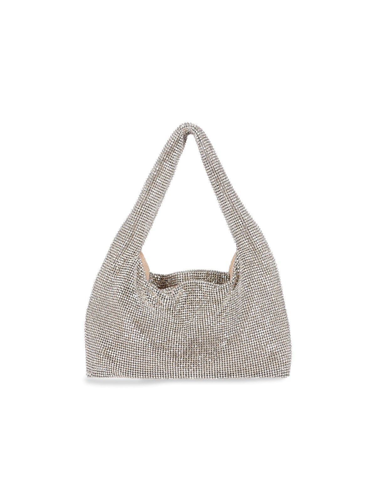 Starfruit' Oversize chain embellished half moon leather shoulder bag |  Smart Closet