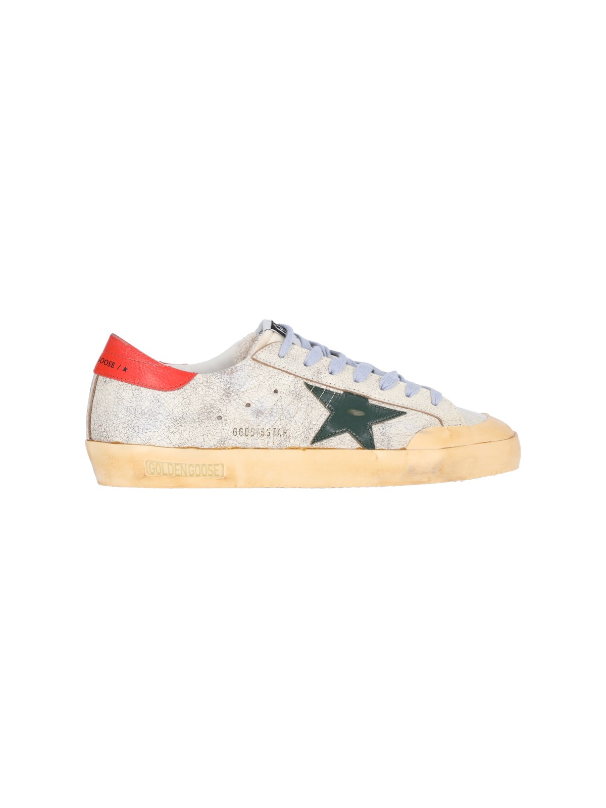 Golden Goose "super-star" Sneakers In White