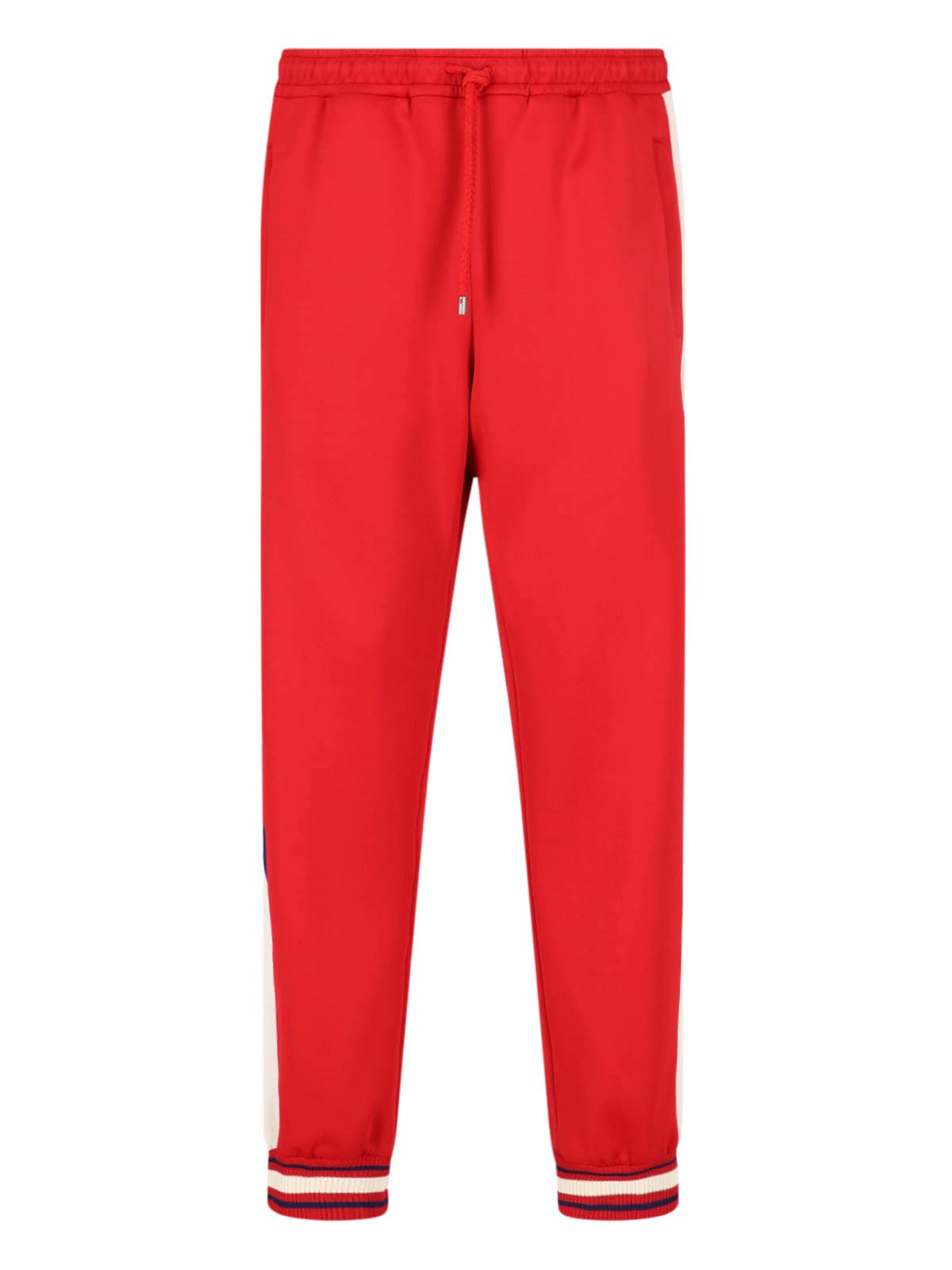Gucci Logo Sports Pants In Rosso
