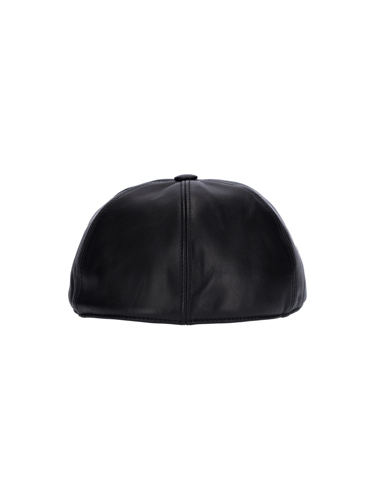 Leather baseball hat without visor - The Attico - Women