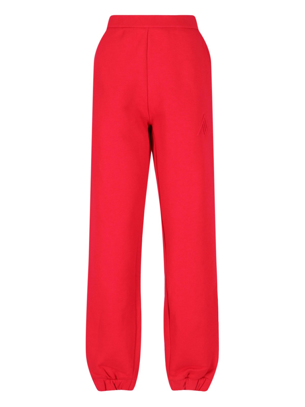 Shop Attico Sporty Pants 'penny' In Rosso