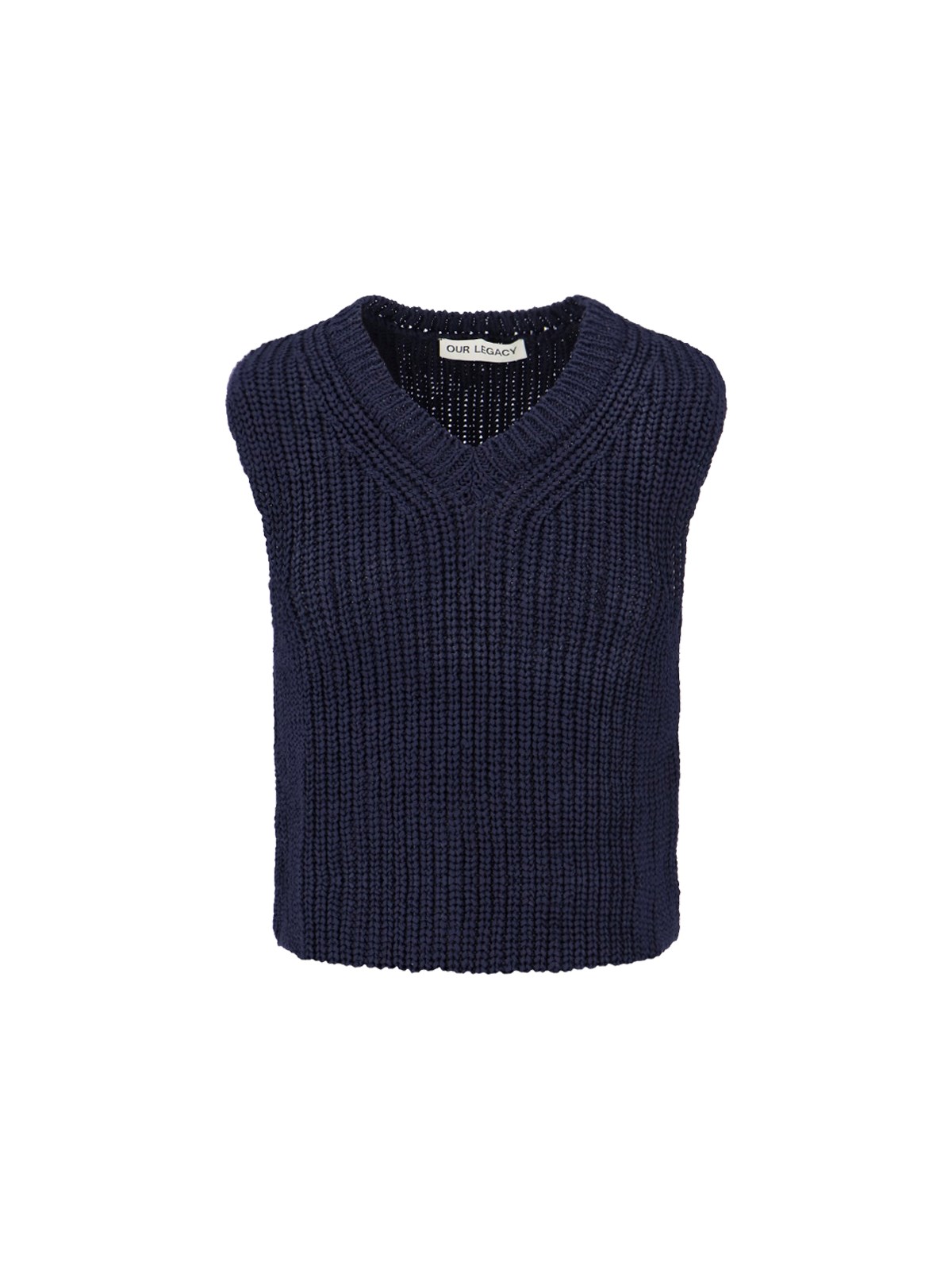 OUR LEGACY 'INTACT' SLEEVELESS SWEATER
