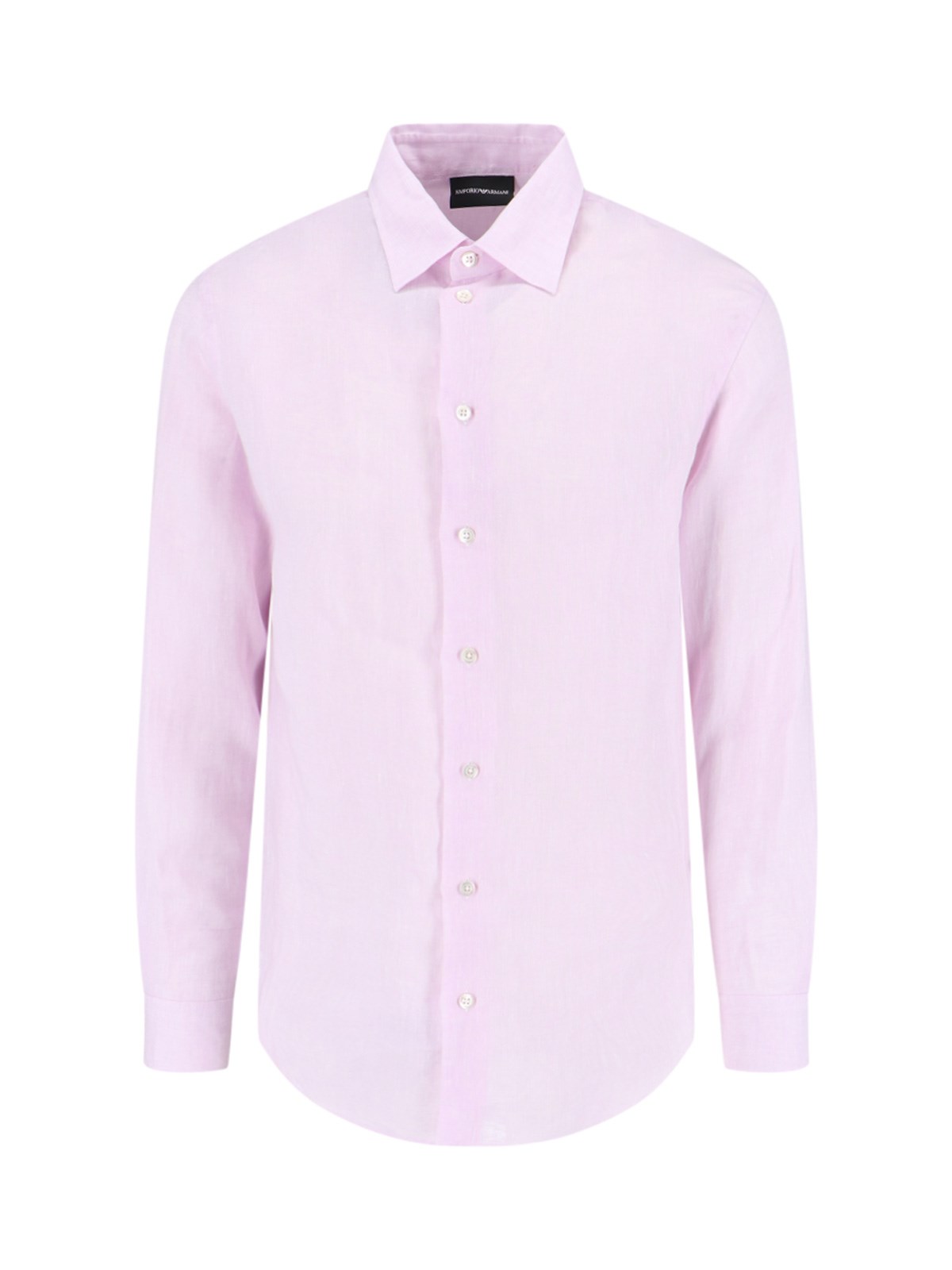 Emporio Armani Classic Shirt In Pink