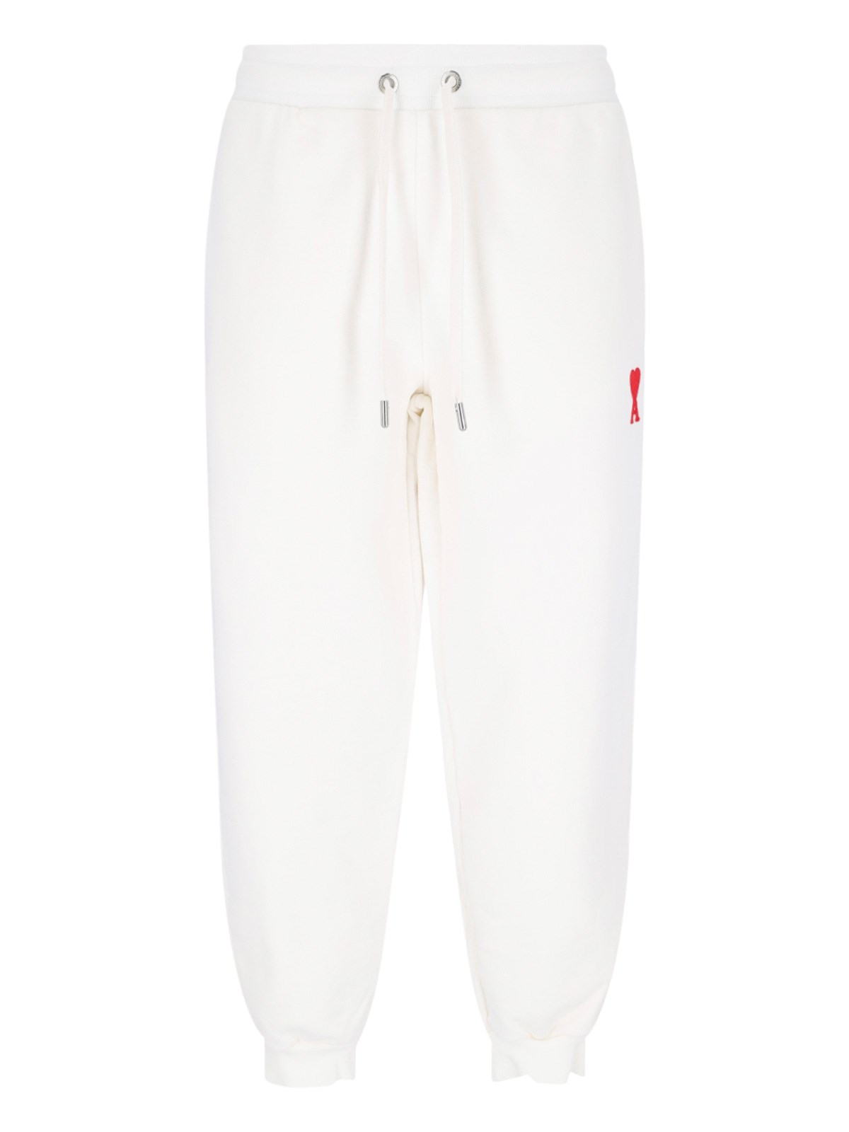 Ami Alexandre Mattiussi De Coeur" Athletic Pants In White