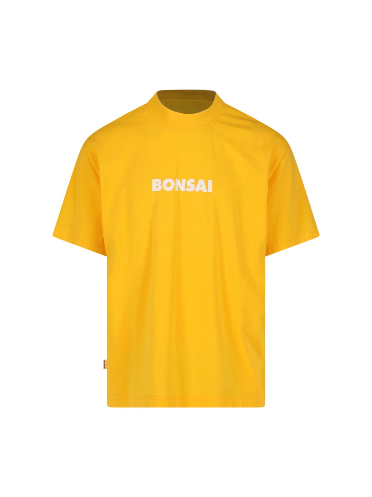 Bonsai Logo-print T-shirt In Yellow