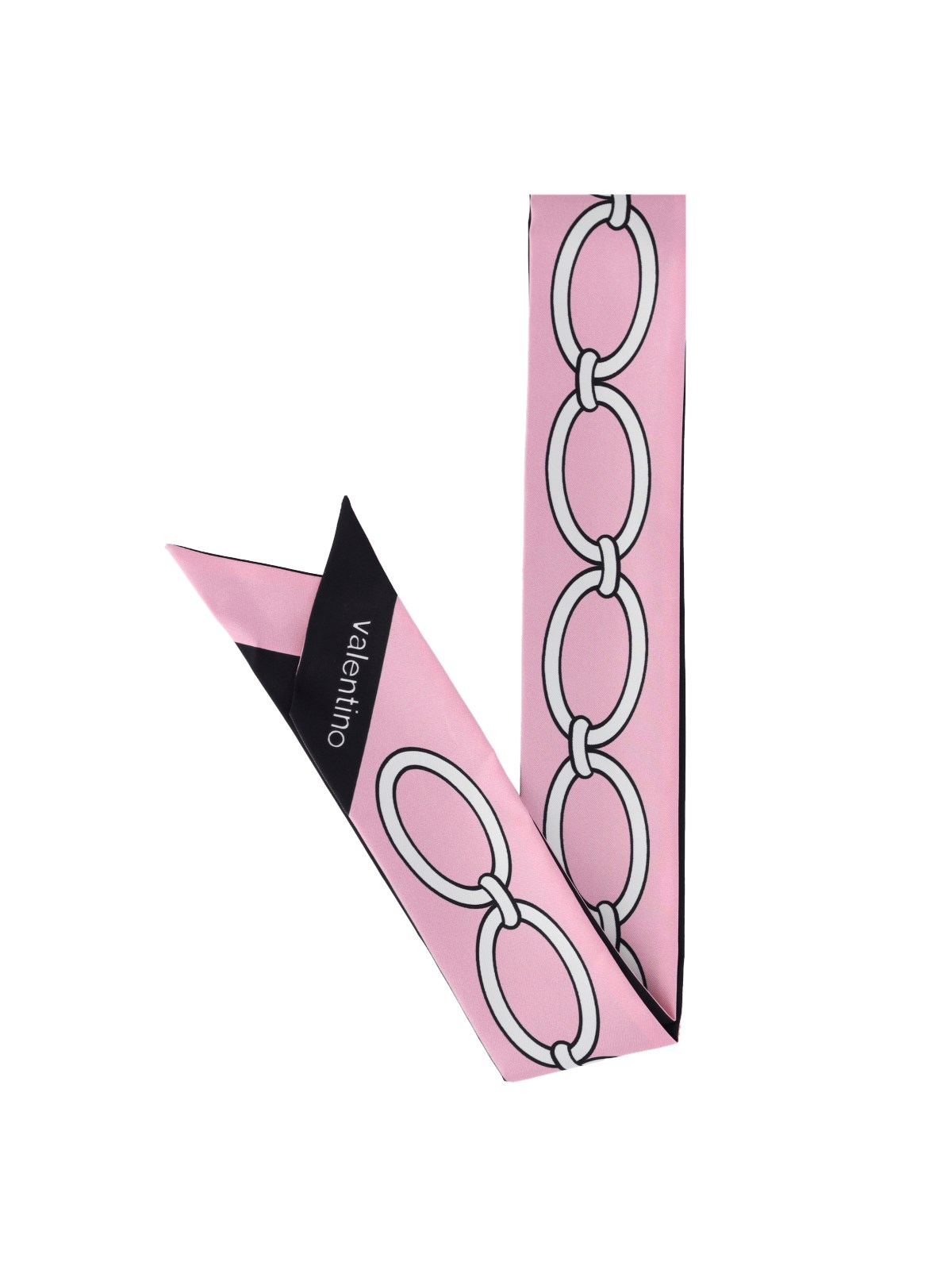 Valentino Silk Scarf In Pink