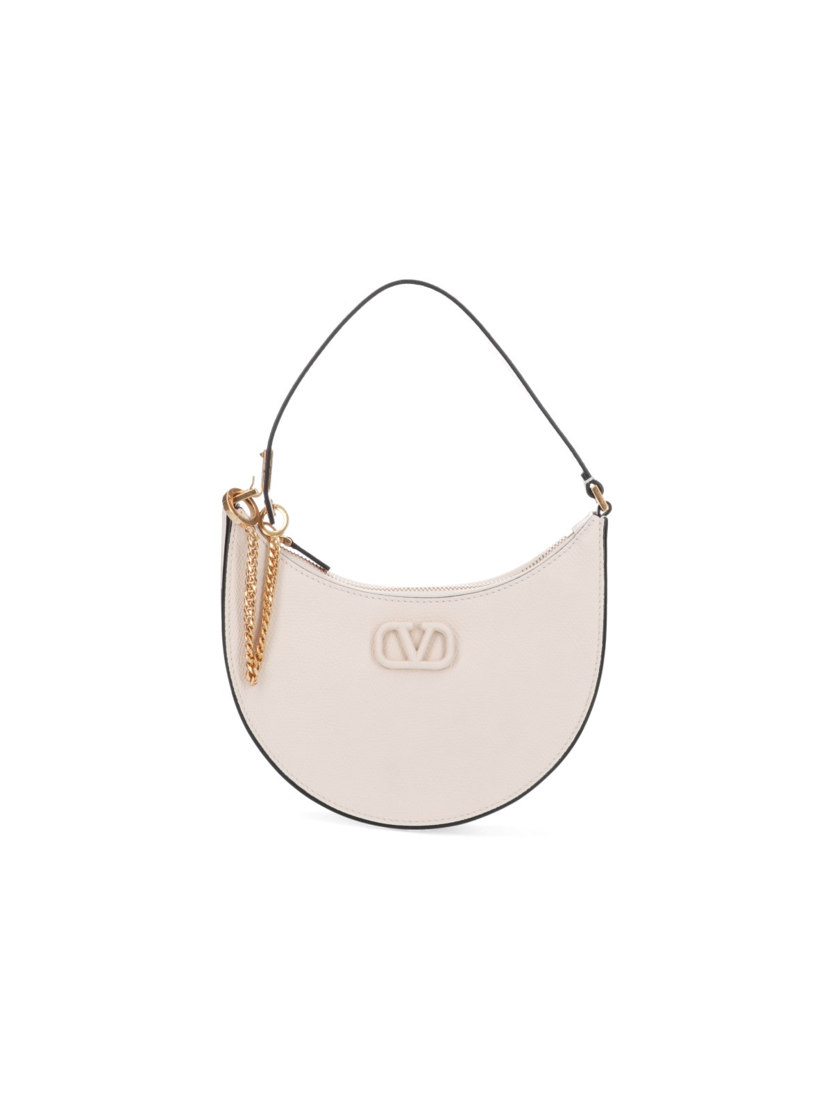 Valentino Garavani 'vlogo' Mini Hobo Bag In Bianco | ModeSens