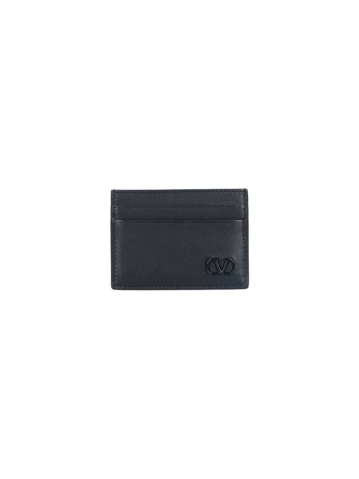 Valentino Garavani Vlogo Leather Card Case