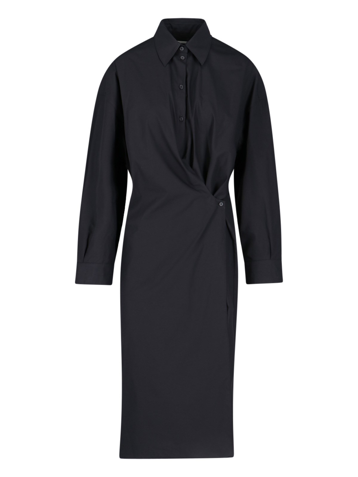 LEMAIRE ‘OFFICER COLLAR TWISTED' DRESS