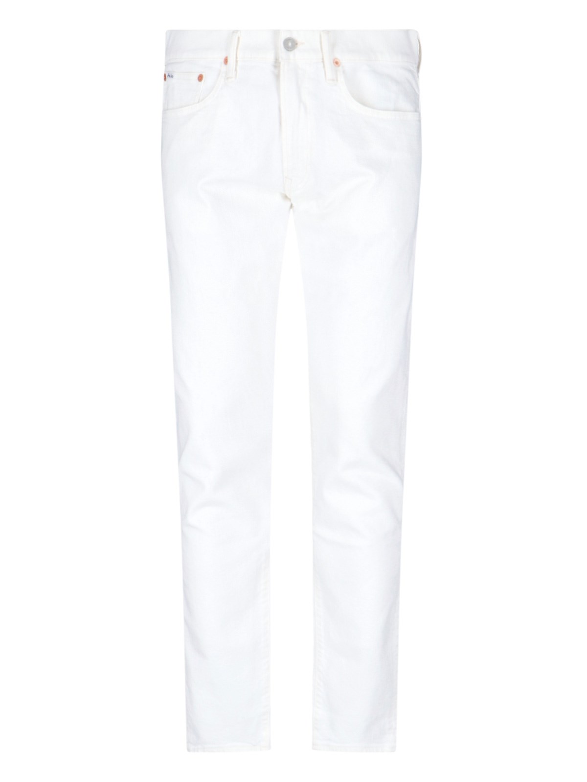 Polo Ralph Lauren Straight Jeans In Bianco | ModeSens