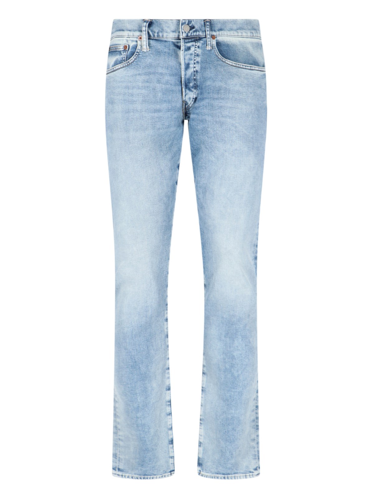 Shop Polo Ralph Lauren Slim Fit Jeans In Blu