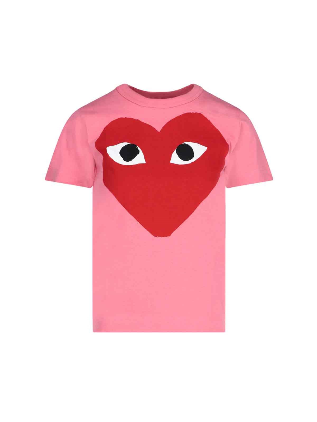 COMME DES GARÇONS PLAY COMME DES GARÇONS PLAY - LOGO T-SHIRT