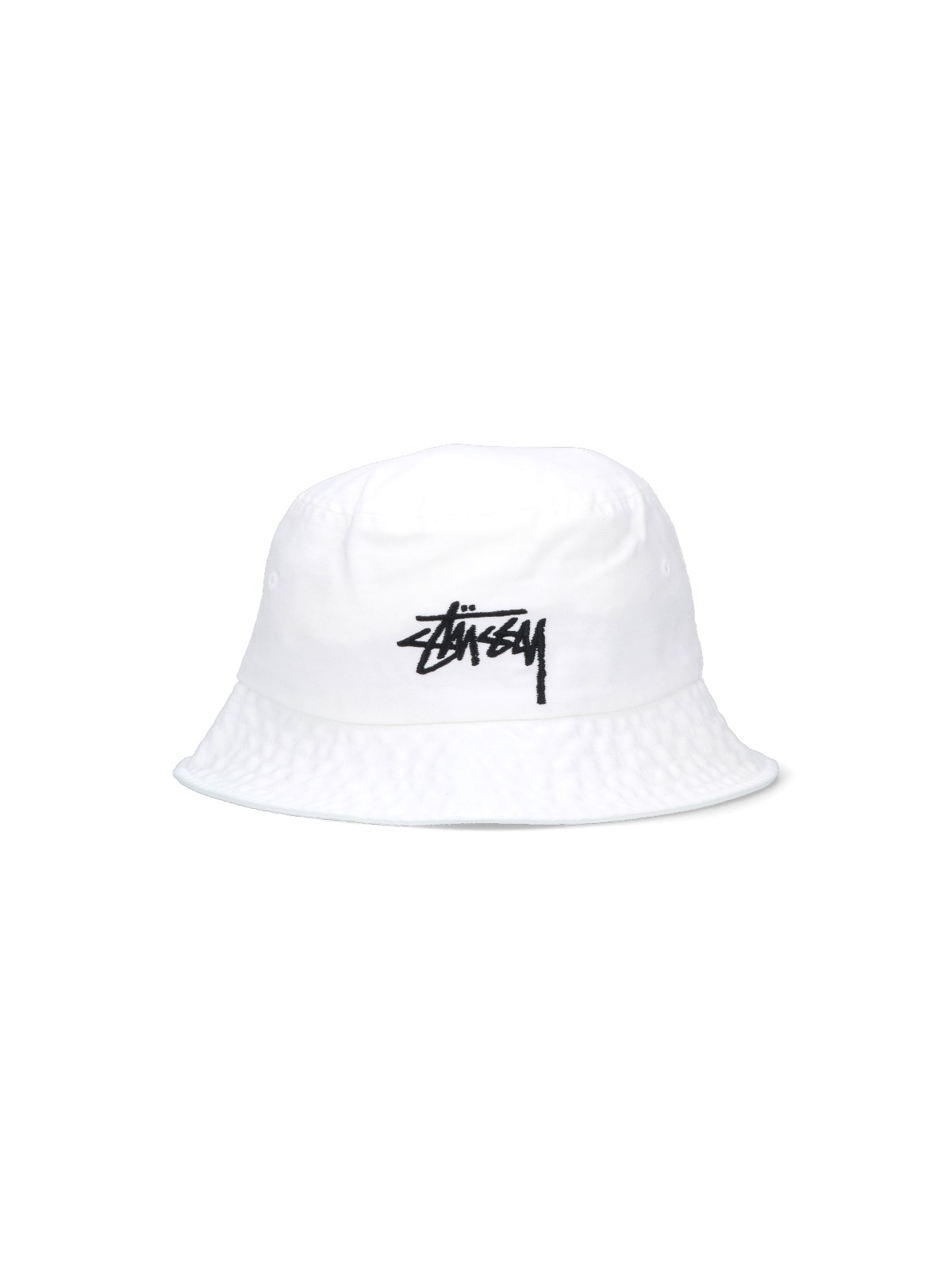 Shop Stussy "big Stock" Bucket Hat In White