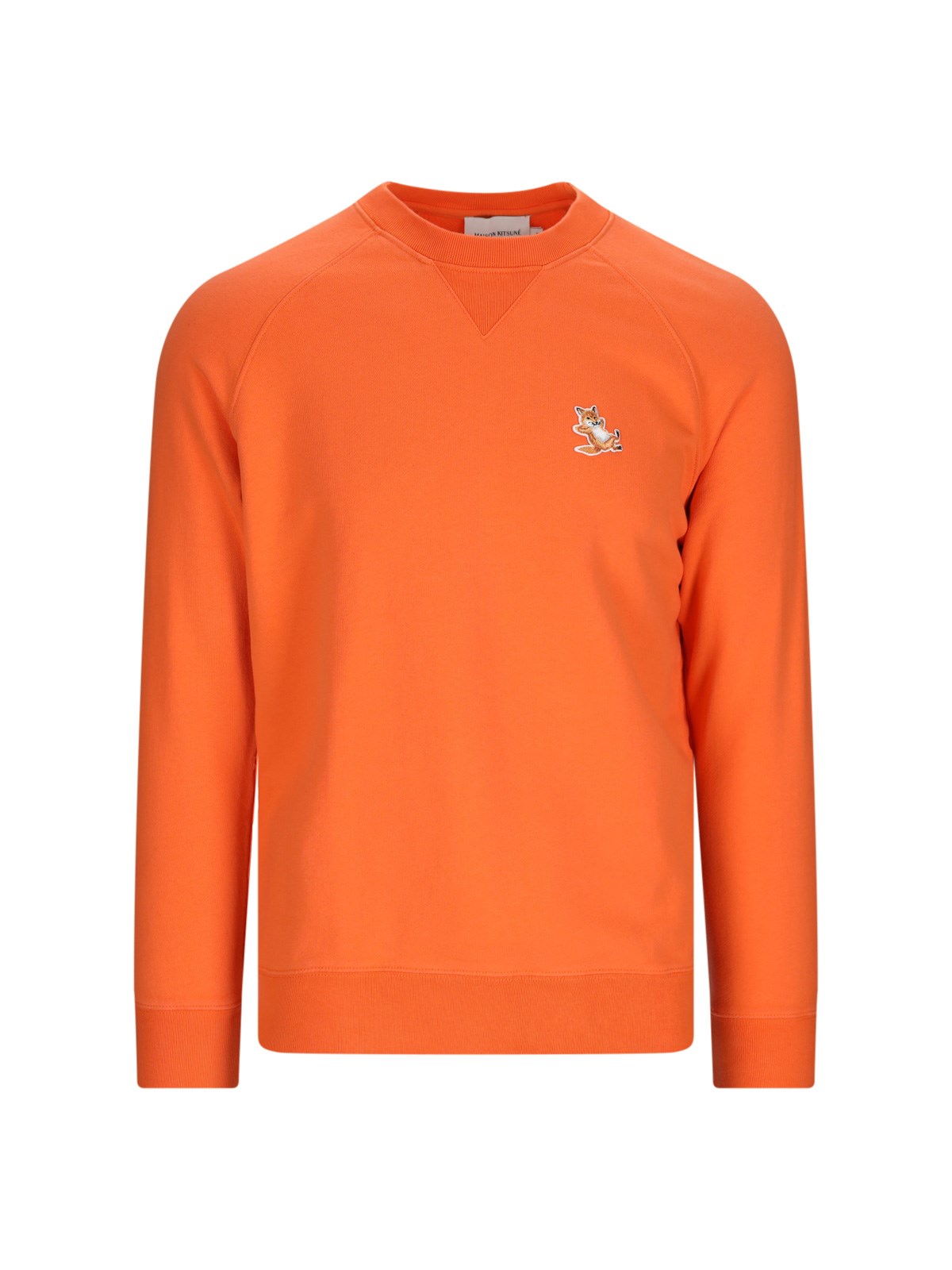 MAISON KITSUNÉ "CHILLAX FOX" CREWNECK SWEATSHIRT