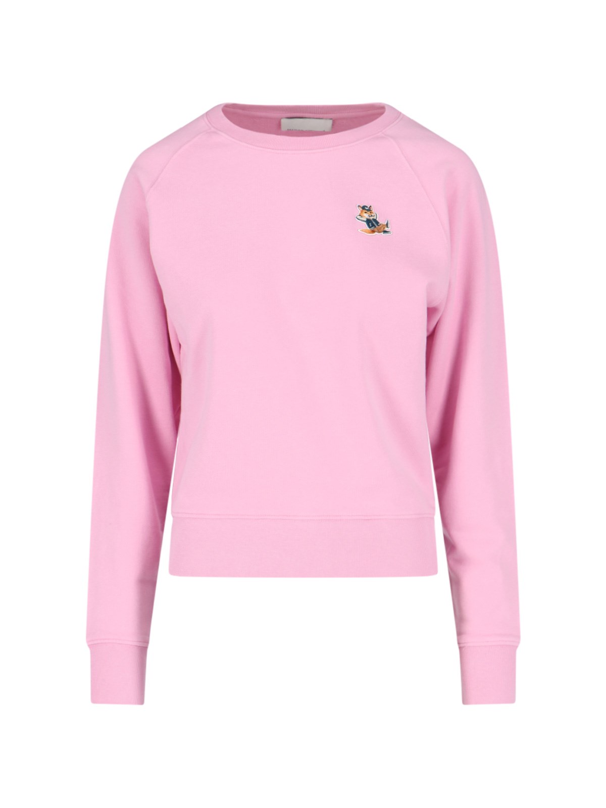 Maison Kitsuné Dressed Fox Sweatshirt In Pink
