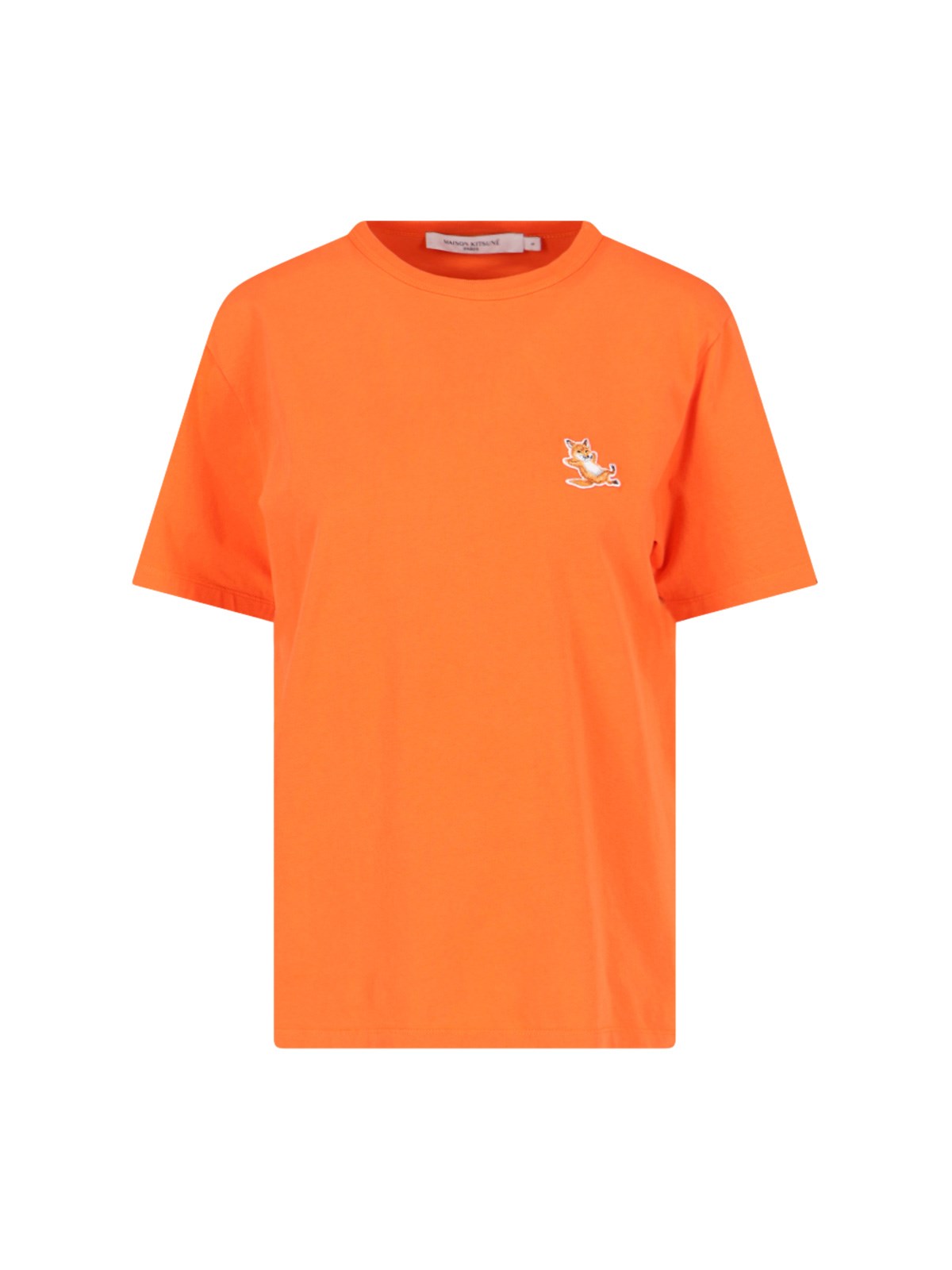 Maison Kitsuné 'chlllax Fox' T-shirt In Orange