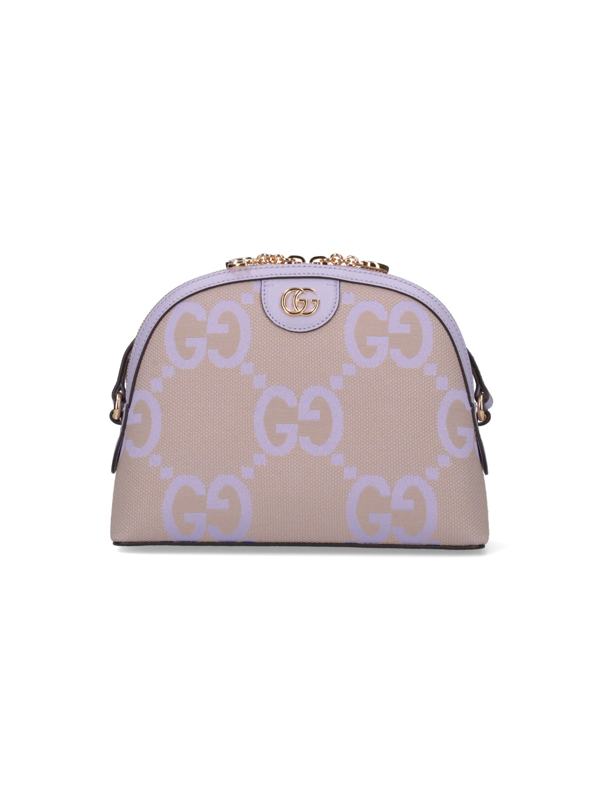 Shop Gucci 'ophidia Jumbo Gg' Mini Shoulder Bag In Blue