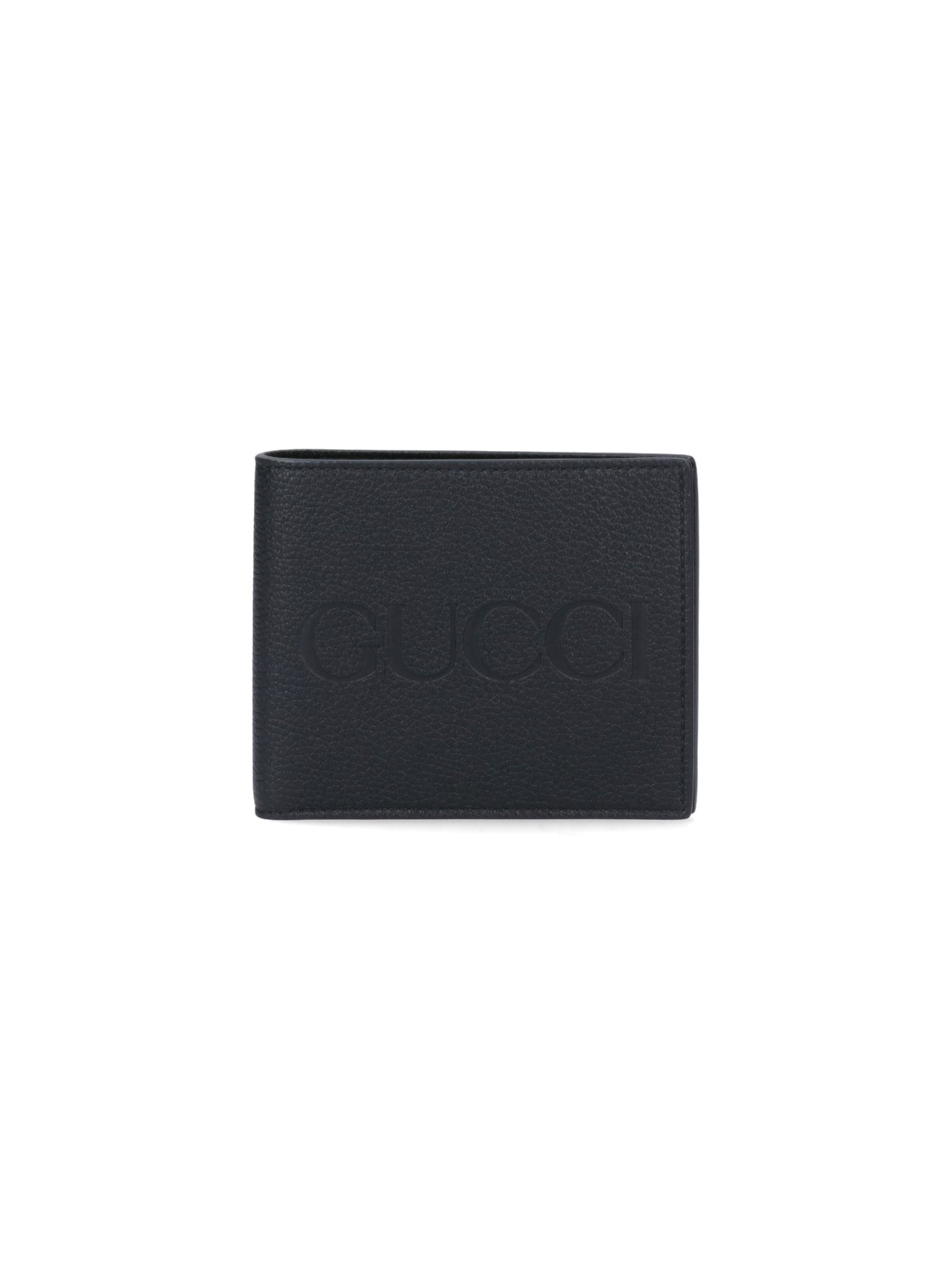 Gucci Bi-fold Logo Wallet In Nero