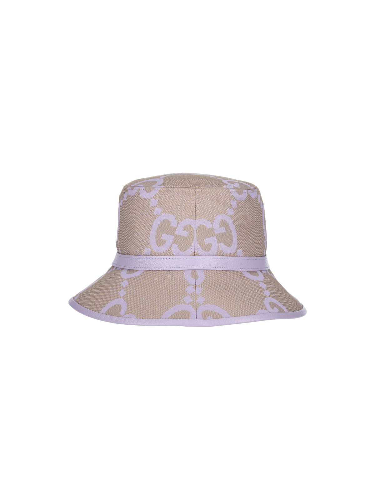 Shop Gucci 'jumbo Gg' Bucket Hat In Viola