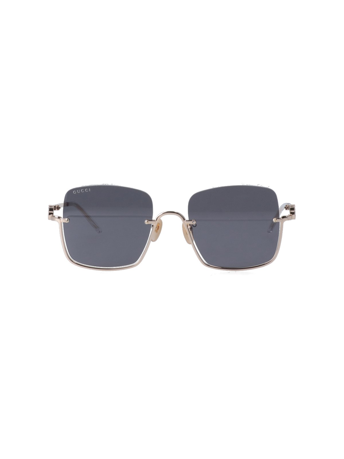 Gucci Squared Sunglasses In Oro