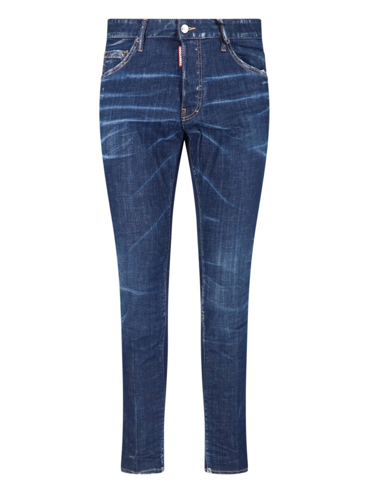 Dsquared2 "cool Guy" Straight Jeans In Blue