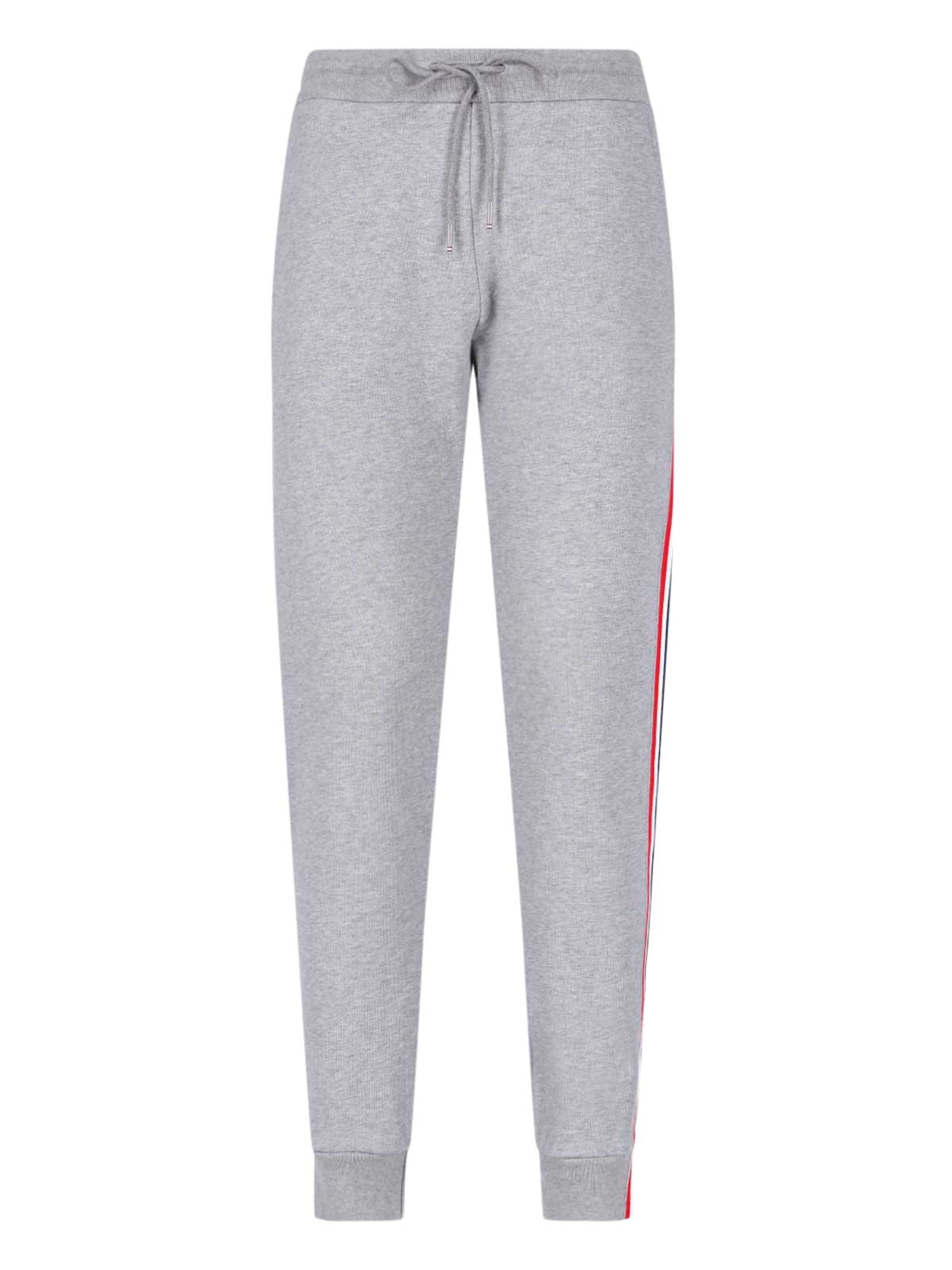 Thom Browne Sporty Trousers In Grigio