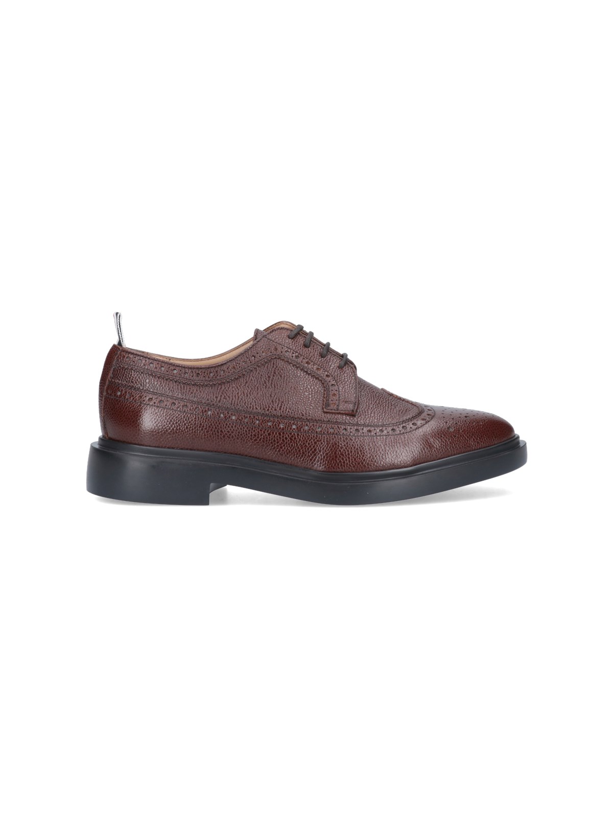Thom Browne Derby Shoes In Marrone