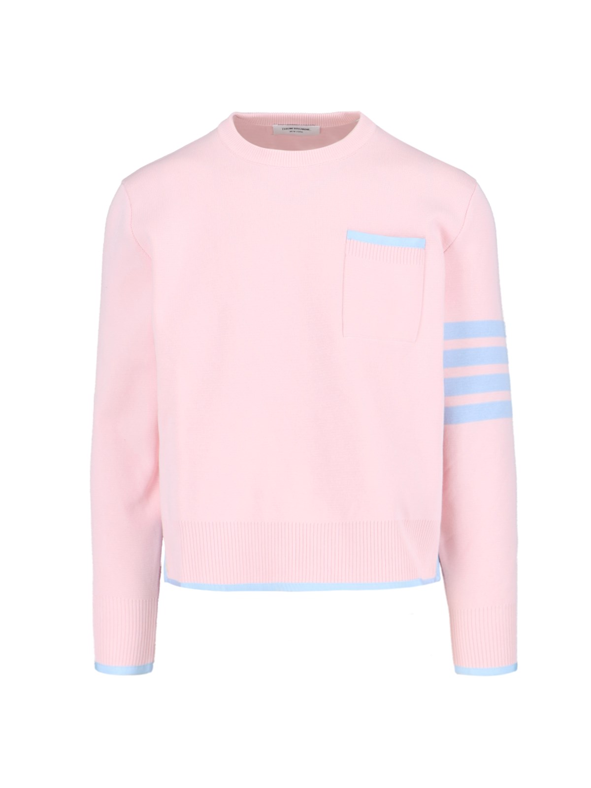 Shop Thom Browne '4-bar' Sweater In Pink