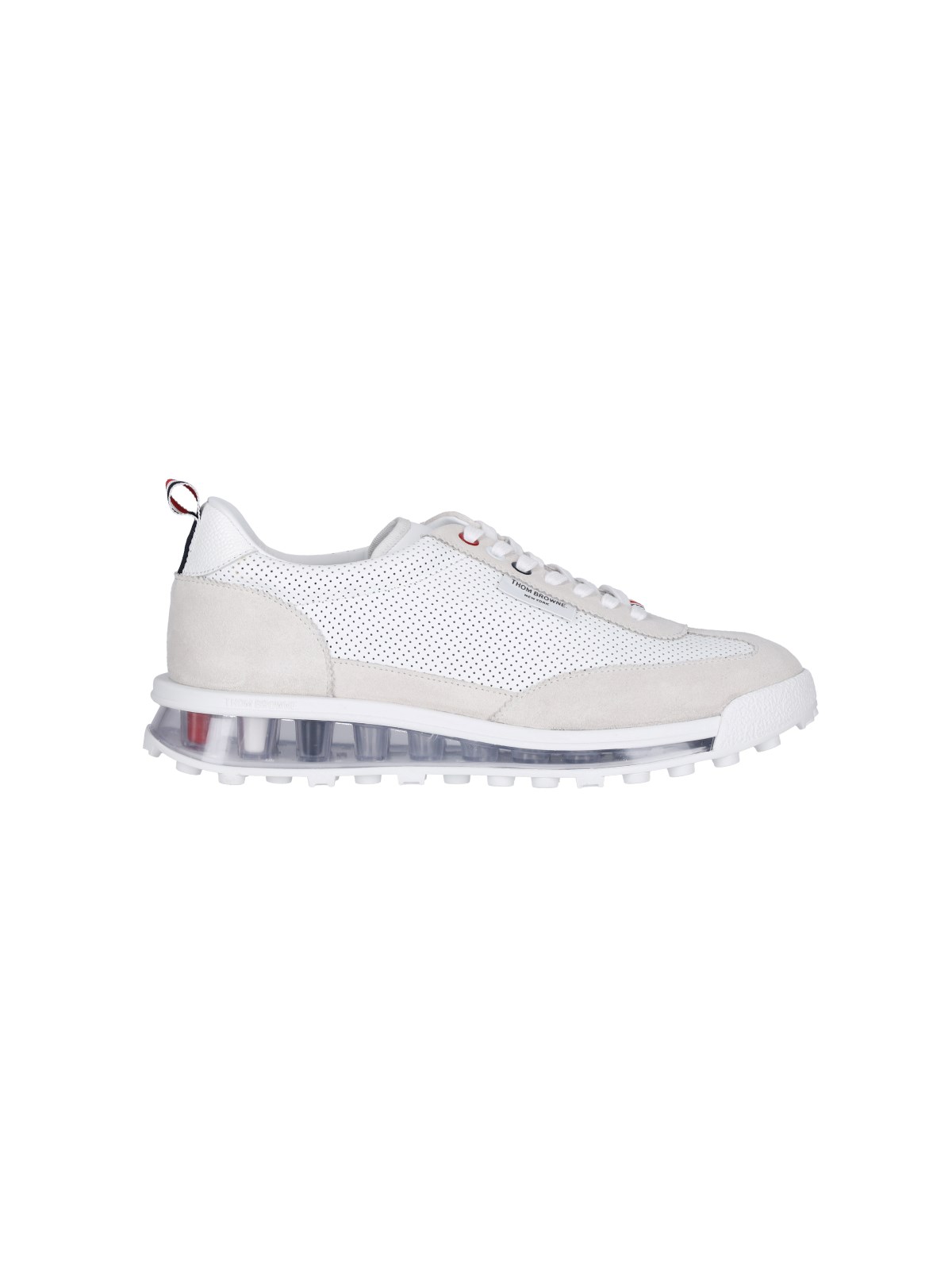 Thom Browne Low Sneakers In Bianco