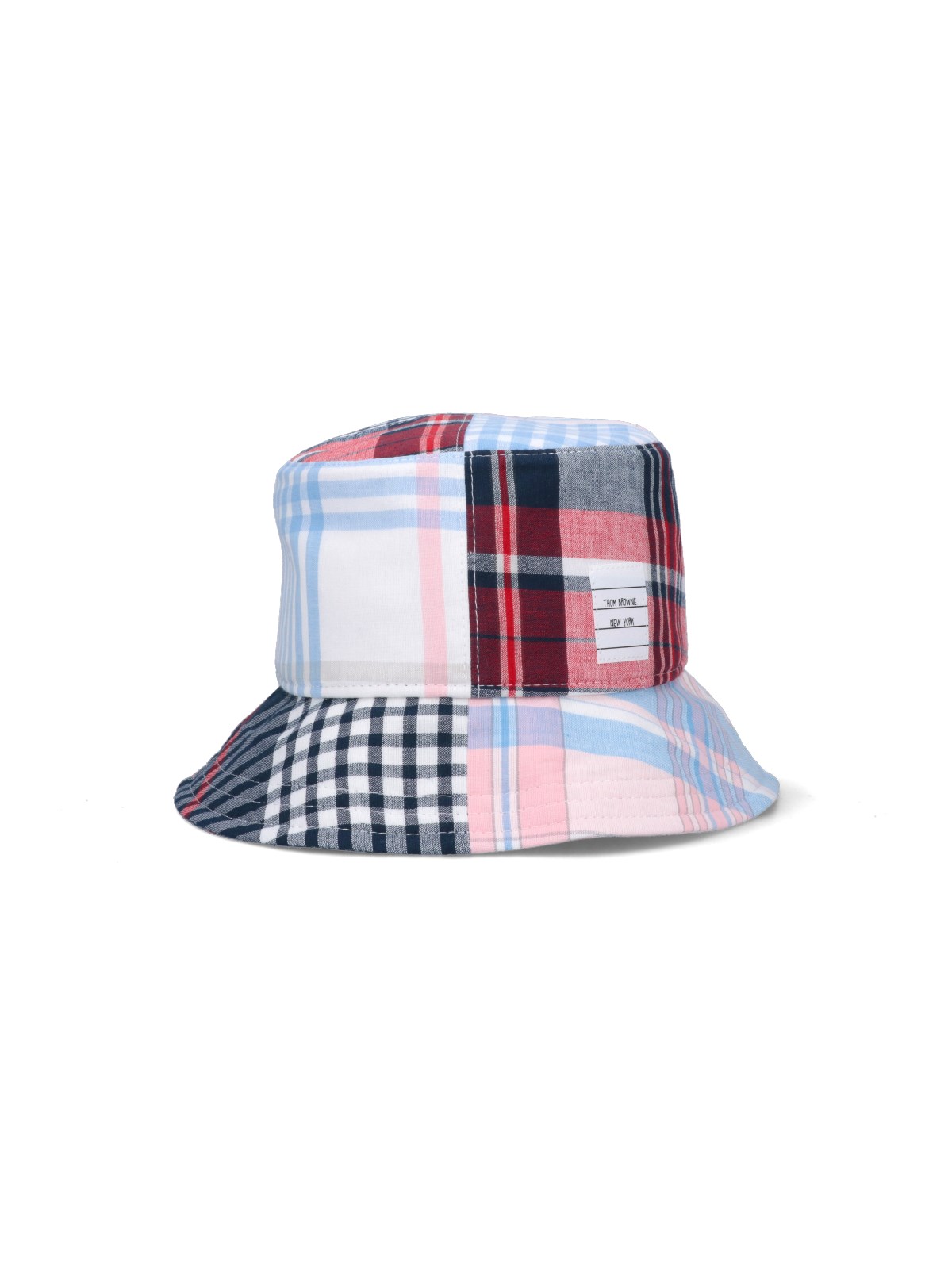 Shop Thom Browne Hat Bucket "patchwork" In Multi
