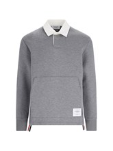 thom browne ラグビーシャツ THOM BROWNE - Men Rugby Fit Long Sleeve Tee – Atelier New York