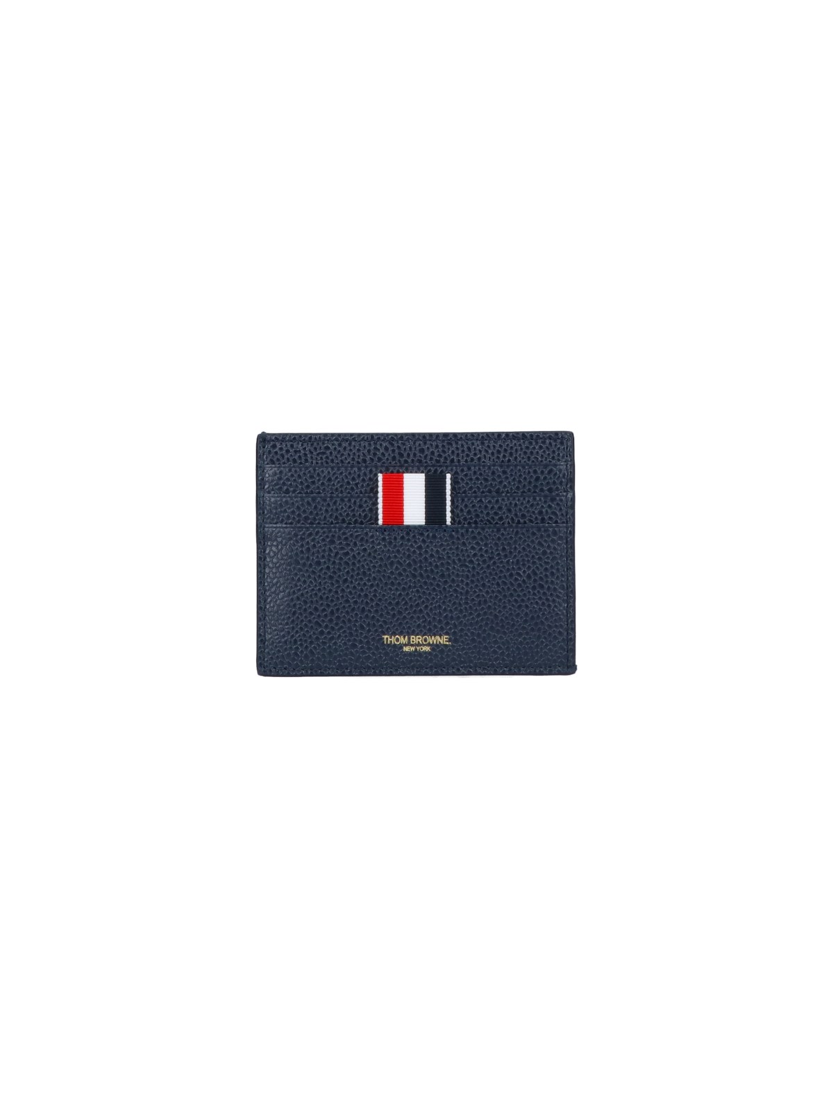 Thom Browne 'anchor' Card Holder In Blue