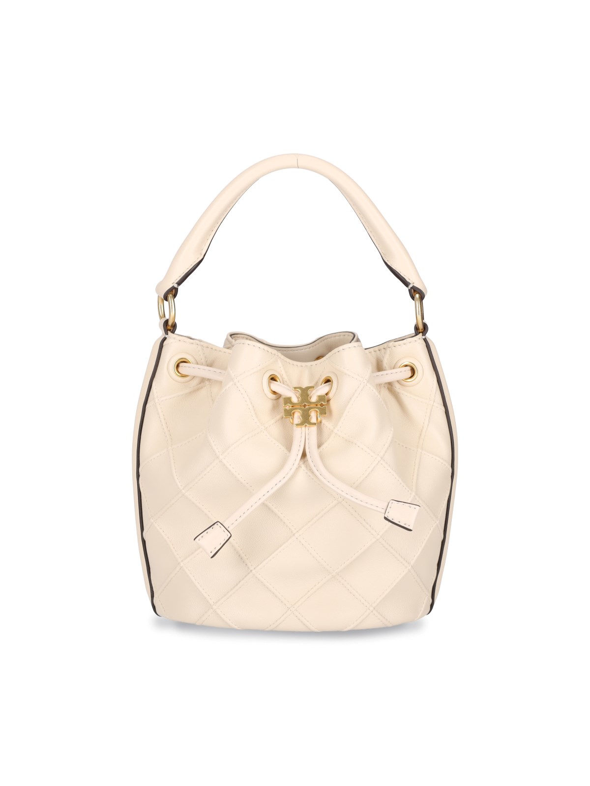 Tory Burch Fleming Bucket Bag In Beige ModeSens