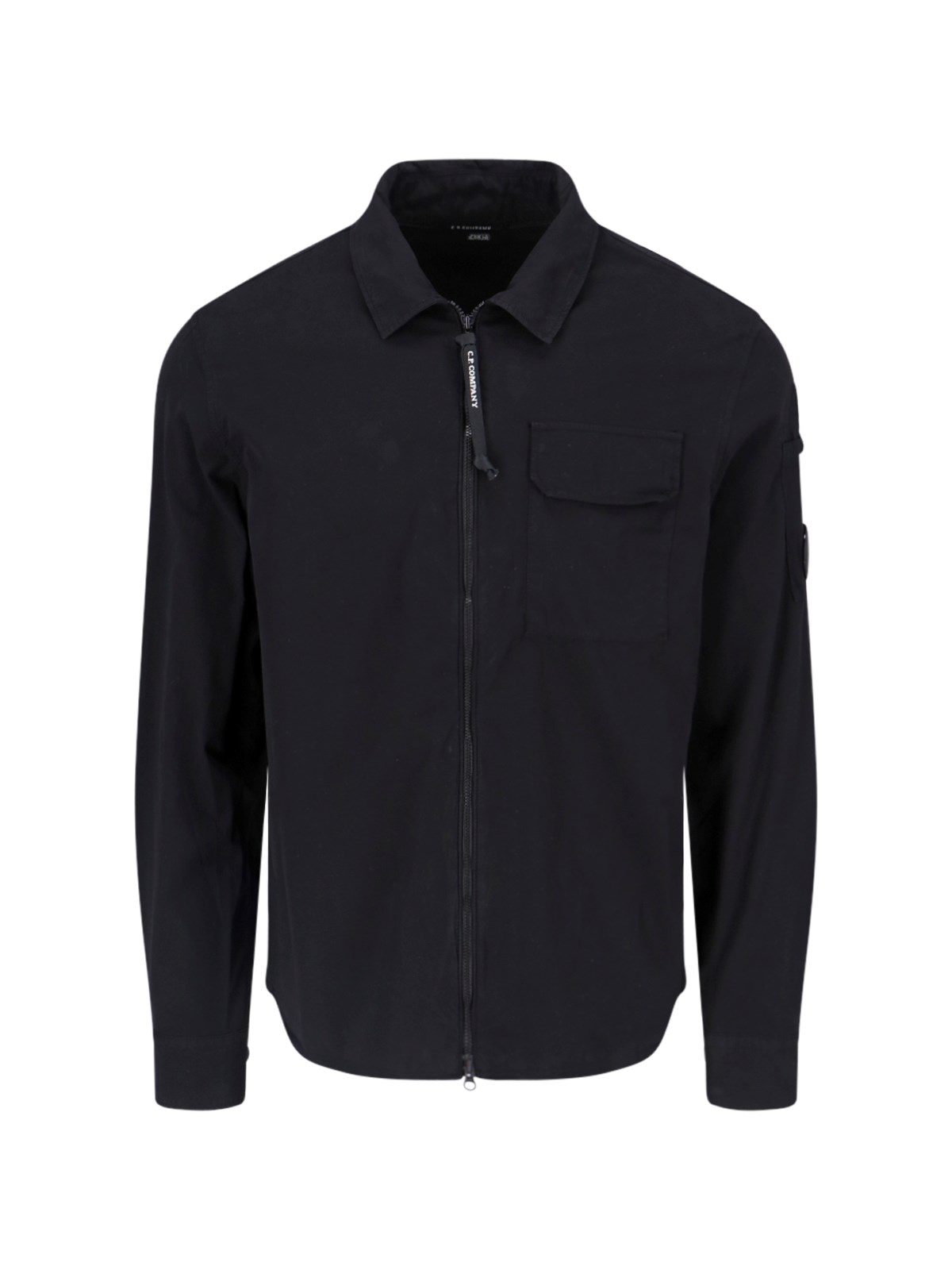 C.p. Company Cotton Jacket In Black  