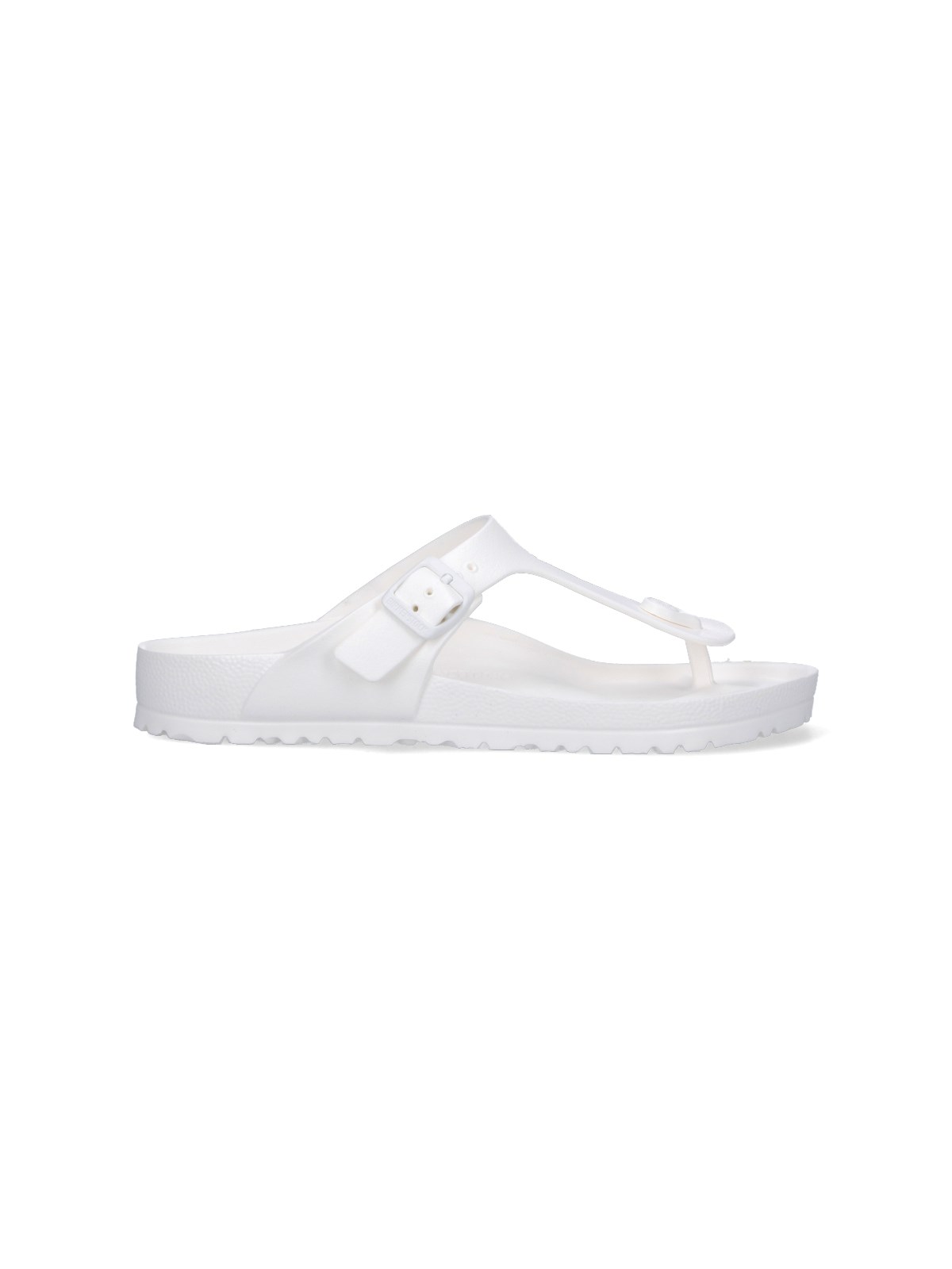 Shop Birkenstock Thong Sandals "gizeh Essentials" In White