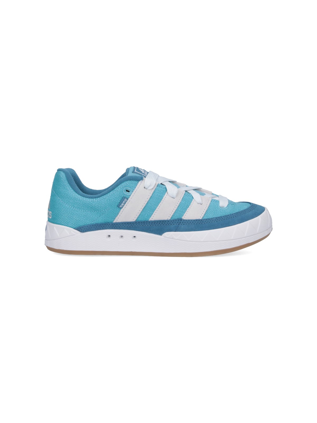 Adidas Originals Adimatic Trainer In Preloved Blue/crystal White/gum 3