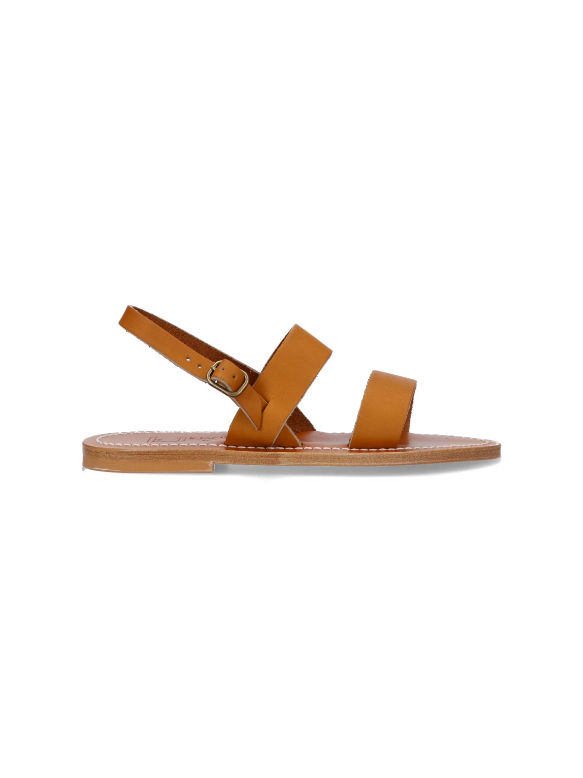 Shop Kjacques "barigoule" Sandals In Brown