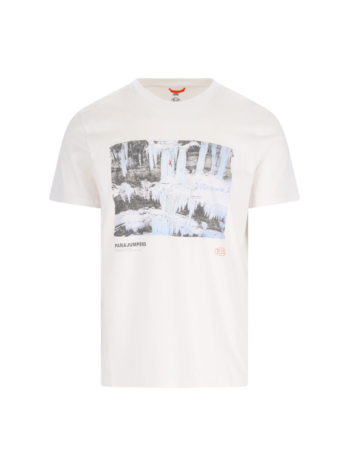 Parajumpers Logo T-shirt In White