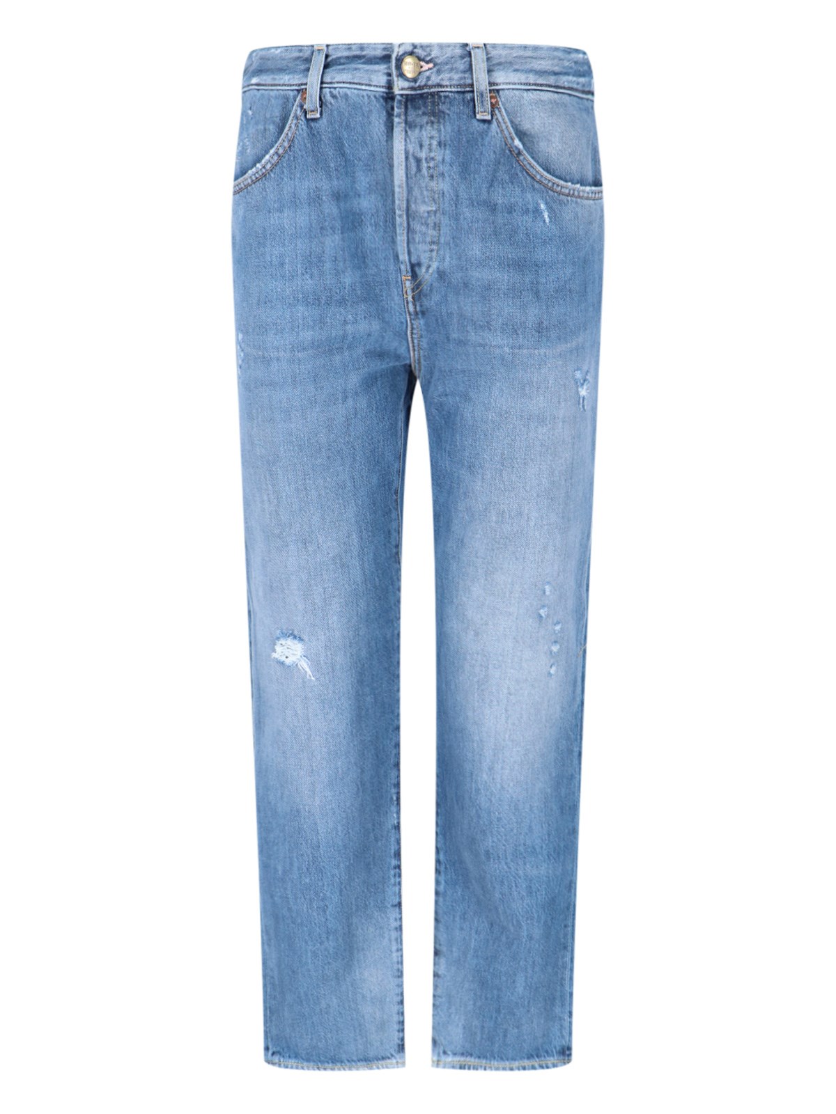 Shop Washington Dee Cee Straight Jeans In Blu