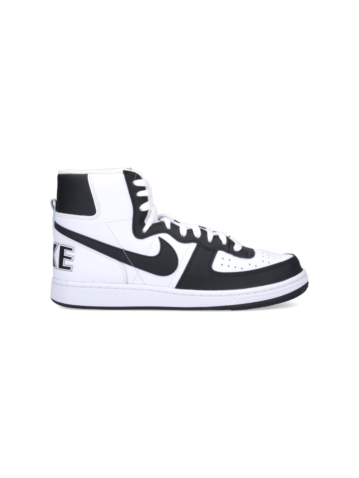 Shop Comme Des Garçons Homme Deux X Nike 'terminator High' Sneakers In Black  