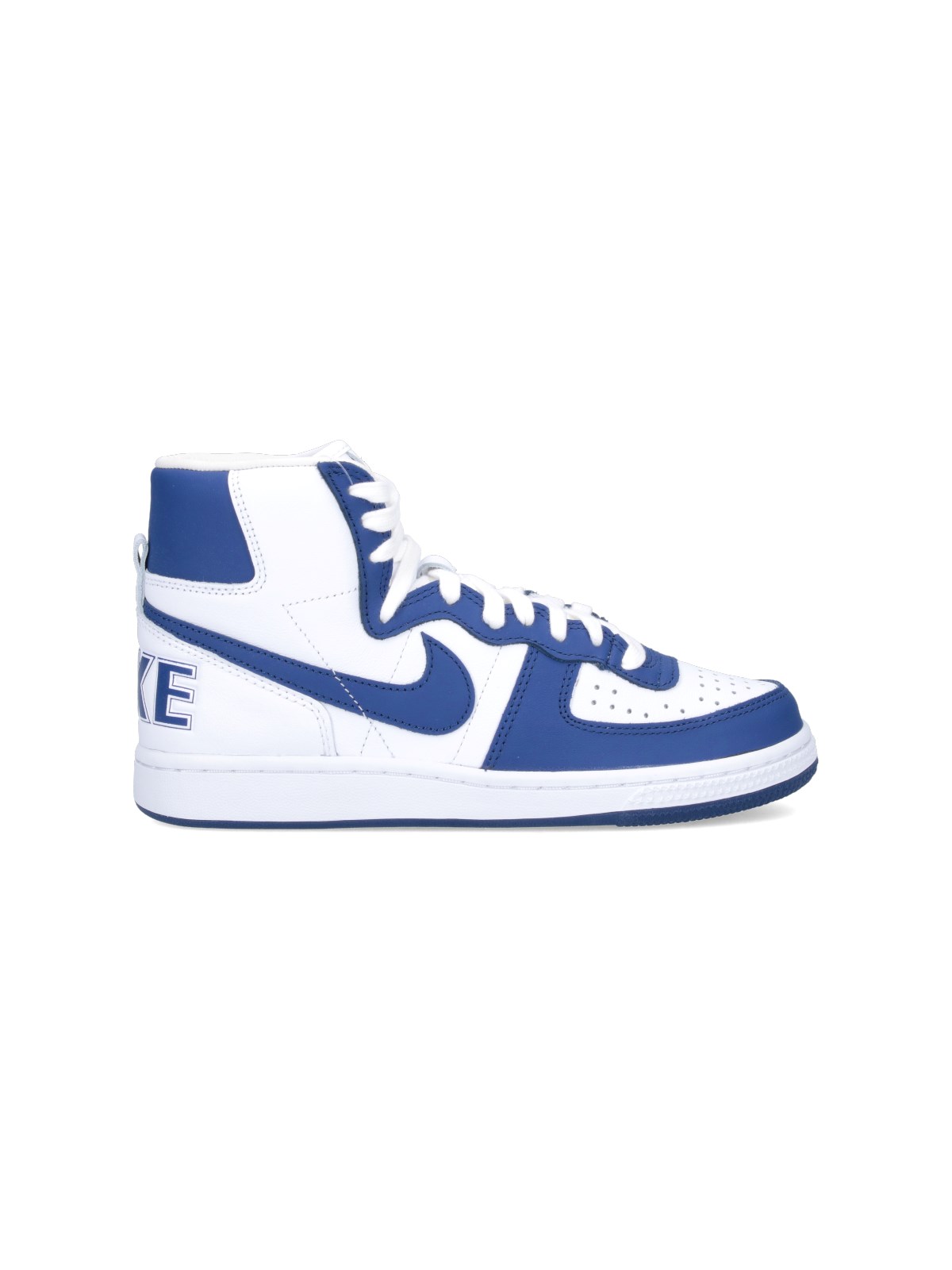 Shop Comme Des Garçons Homme Deux X Nike 'terminator High' Sneakers In Blue